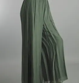 Tempo Paris Side Slit Silk Pants