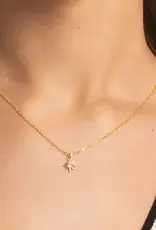 Edgy Petal Starburst Necklace