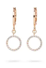 Edgy Petal Sporty Sophistication Huggie Earrings