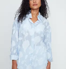 Renuar Long Sleeve Button Front Top