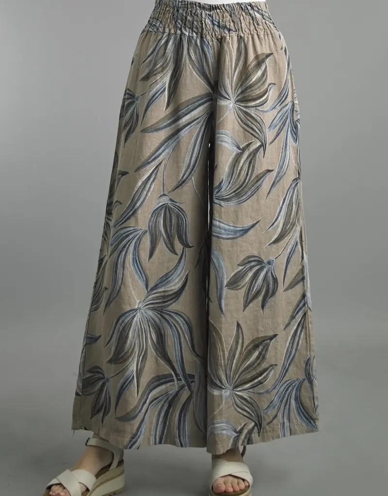 Tempo Paris Palazzo Print Pants