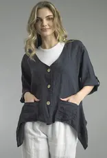 Tempo Paris Three Button Top