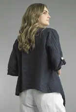 Tempo Paris Three Button Top