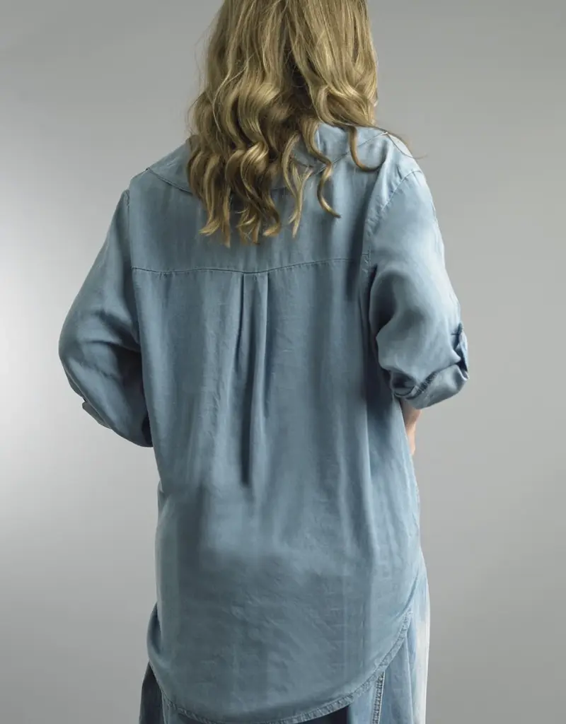 Tempo Paris Tie Front Top