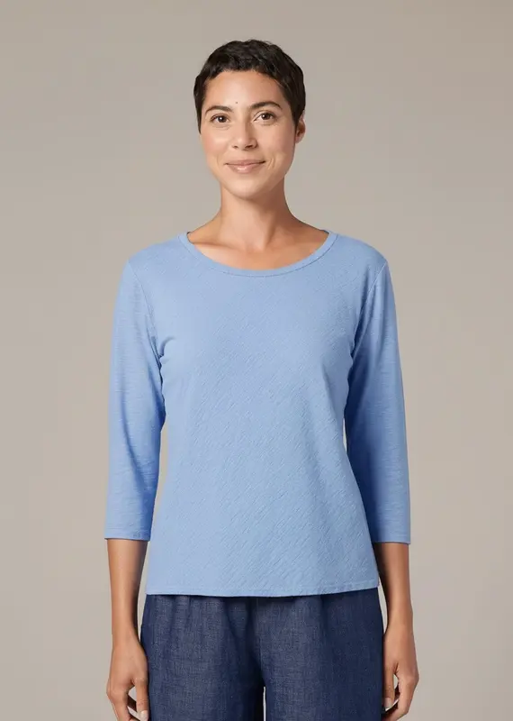 Cut Loose 3/4 Sleeve Bias Top