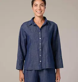 Cut Loose Crop Easy Shirt