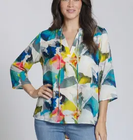 APNY V-Neck Tassel Top