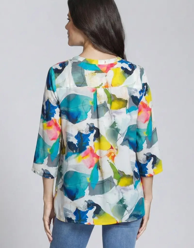 APNY V-Neck Tassel Top