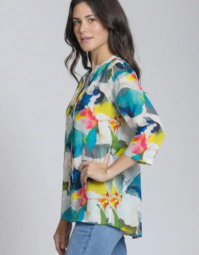 APNY V-Neck Tassel Top