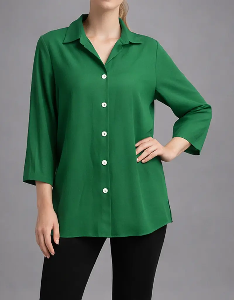 Toofan Front and Back Button Top