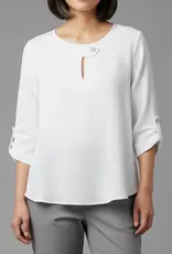 Toofan Round Neck Button Top