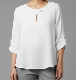 Toofan Round Neck Button Top