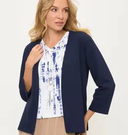 Cotton Lani Open Front Jacket