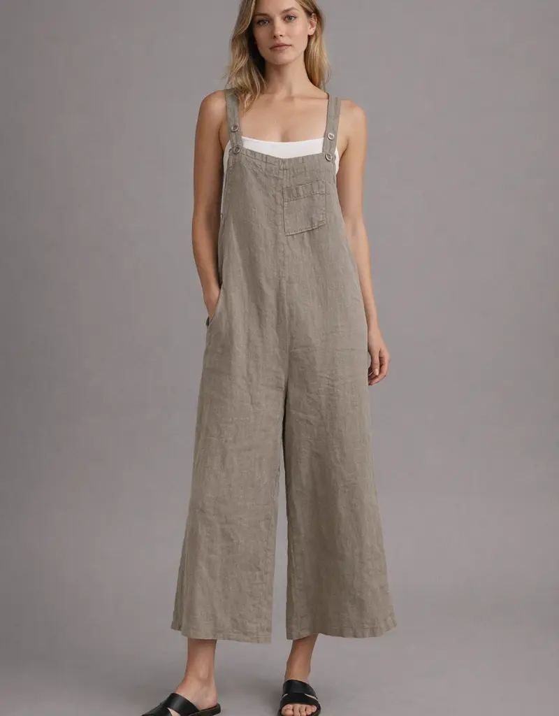 Fenini Wide Leg Crop Jumpsuit