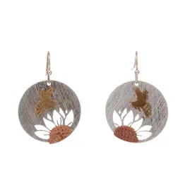 Kole Bee and Flower Earrings