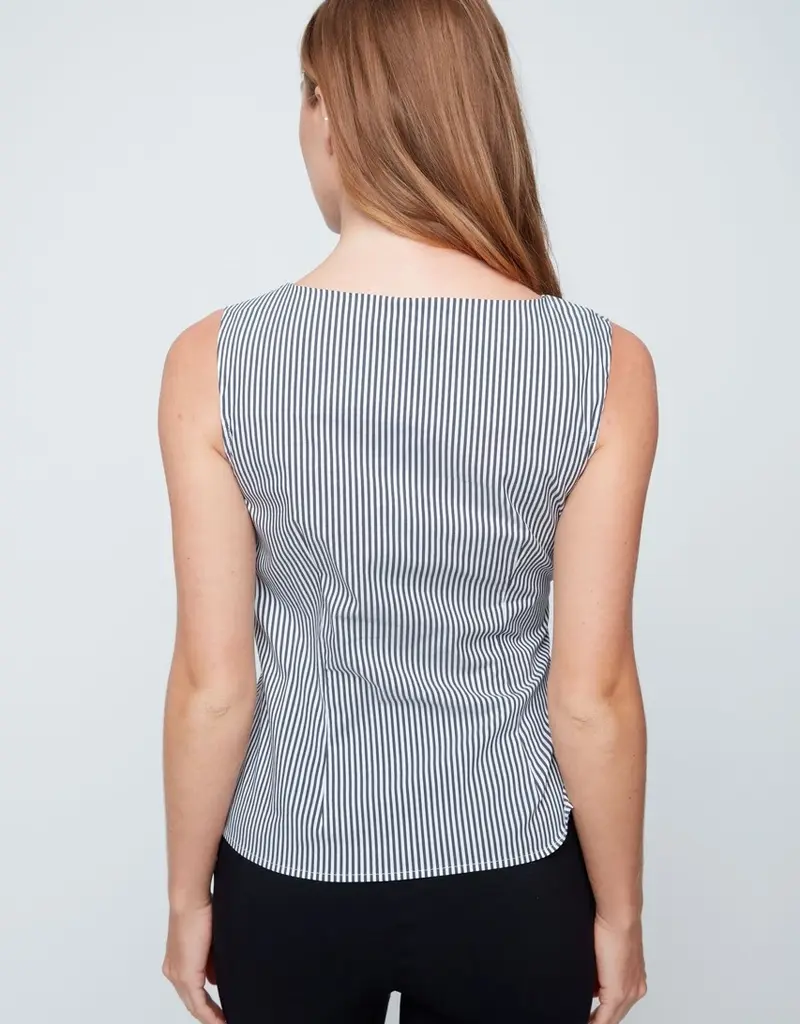 Renuar Sleeveless Bow Top