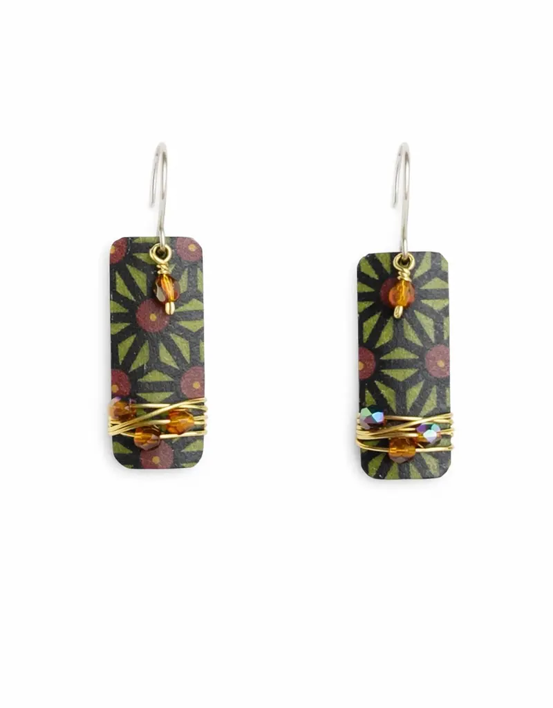 Wide Mouth Frog Pebbles Earrings