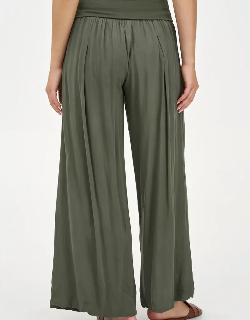 M Made In Italy Wide Leg Combo Pants