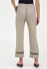 M Made In Italy Lattice Detail Pants