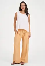 M Made In Italy Sleeveless Split Back Top