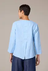 Cut Loose 3/4 Sleeve Split Back Top