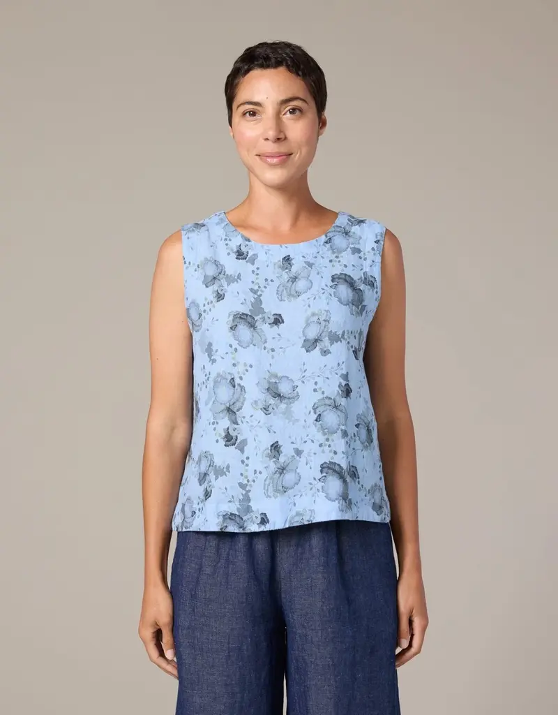 Cut Loose Shell Tank With Wide Facing