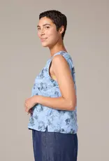Cut Loose Shell Tank With Wide Facing