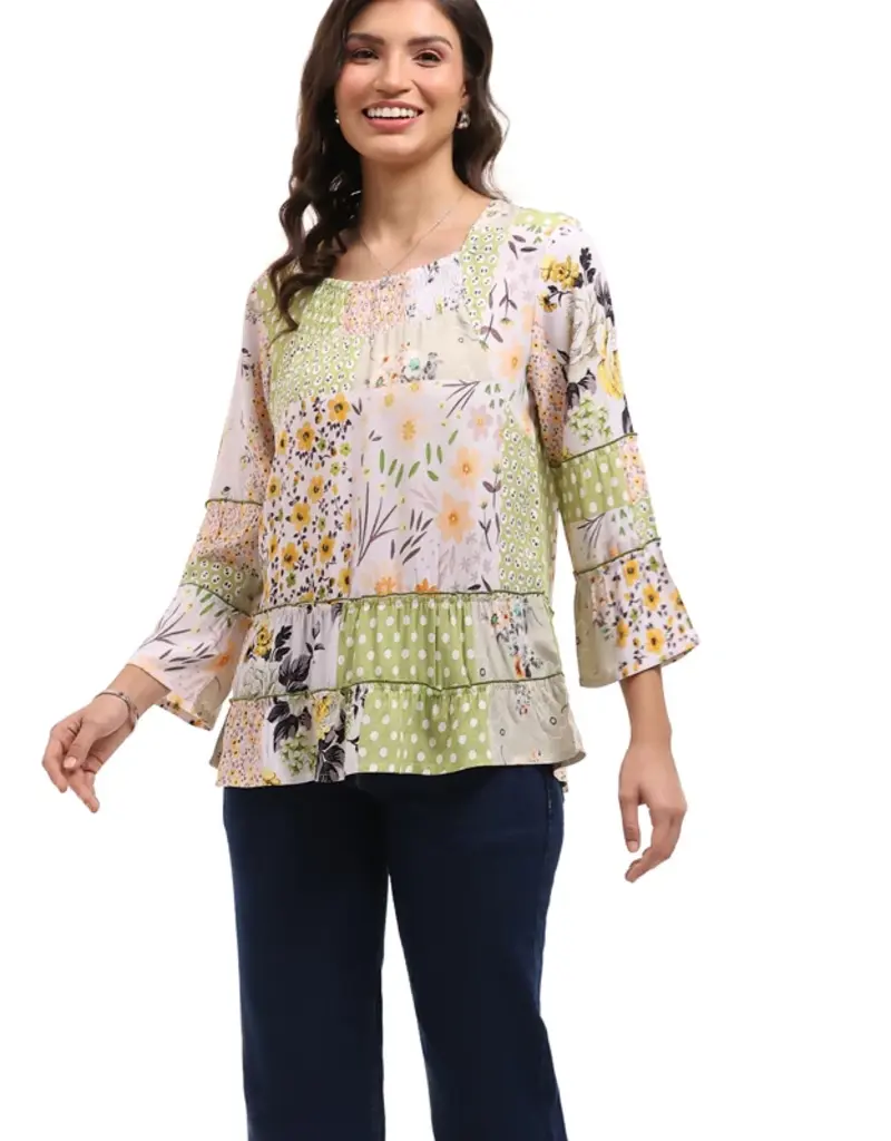 Parsley and Sage Quinn Peasant Top
