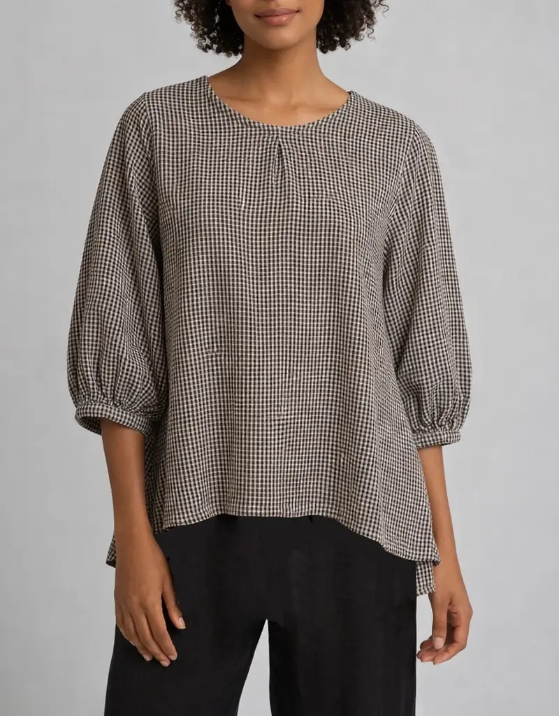 Bryn Walker Seersucker Lucinda Top