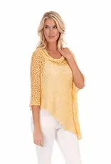 Lost River Popcorn Knit Poncho