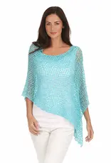 Lost River Popcorn Knit Poncho