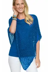 Lost River Popcorn Knit Poncho