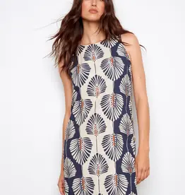 Charlie B Sleeveless Linen Blend Dress