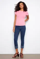 Charlie B Tencel Ribbed Crew Tee