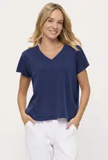 Cotton Lani V-Neck Tee