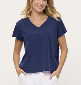 Cotton Lani V-Neck Tee