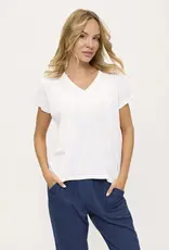 Cotton Lani V-Neck Tee