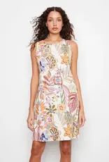 Charlie B Sleeveless Linen Blend Dress