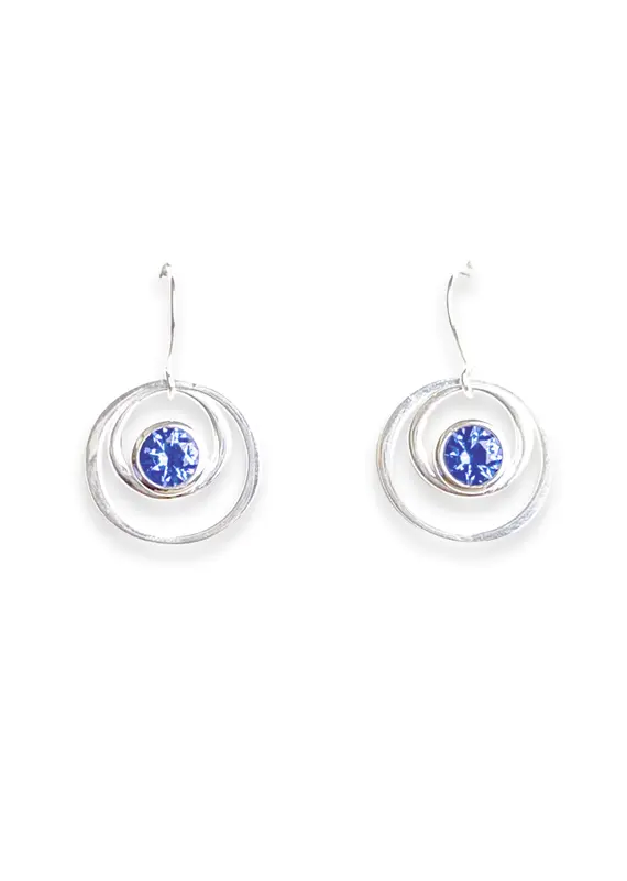 Morningflower Double Circle Earrings