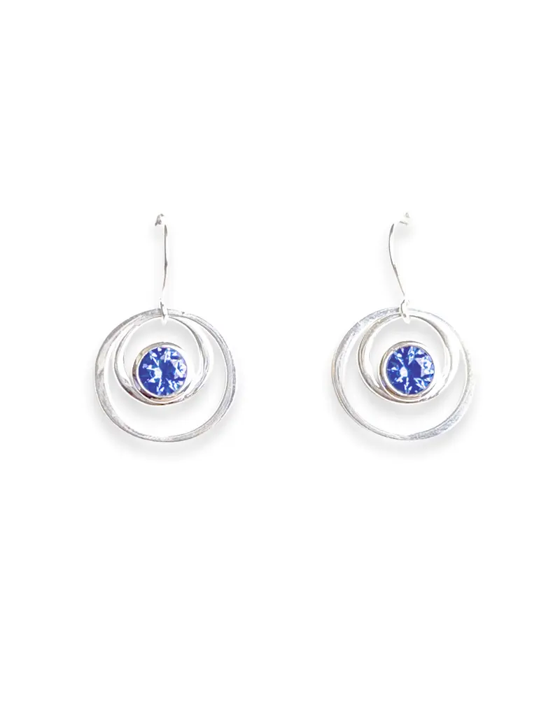 Morningflower Double Circle Earrings