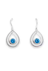 Morningflower Double Teardrop Earrings