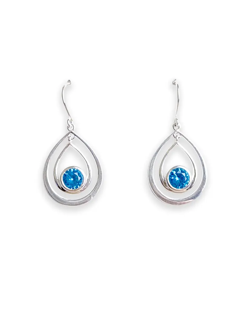 Morningflower Double Teardrop Earrings
