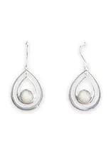 Morningflower Double Teardrop Earrings