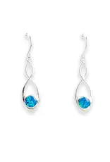 Morningflower Infinity Earrings