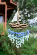 Garden Age Supply Driftwood Boat Windchime