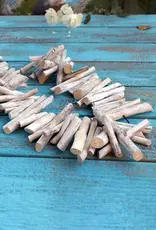 Garden Age Supply White Wash Driftwood Garland