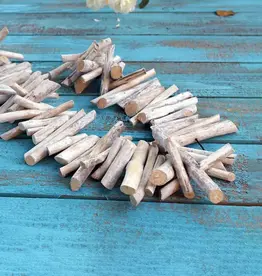 Garden Age Supply White Wash Driftwood Garland