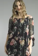 Tempo Paris Floral Silk Dress