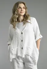 Tempo Paris Three Button Top