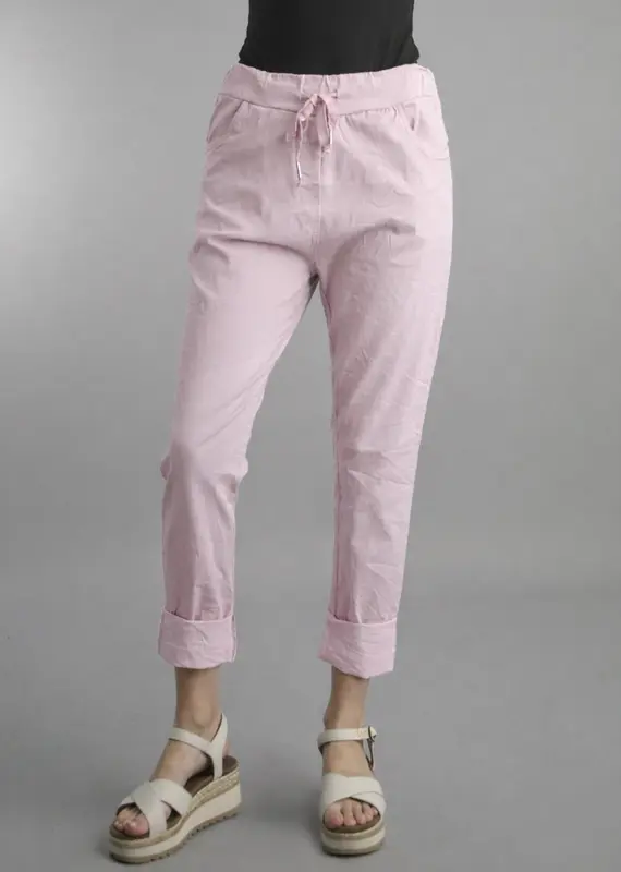 Tempo Paris Tie Front Jogger Pants